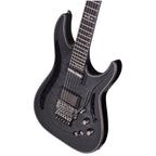 Schecter Hellraiser Hybrid C-1FRS Electric Guitar, Transparent Black Burst
