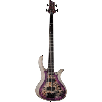 Schecter RIOT-4 Electric Bass, Satin Aurora Burst