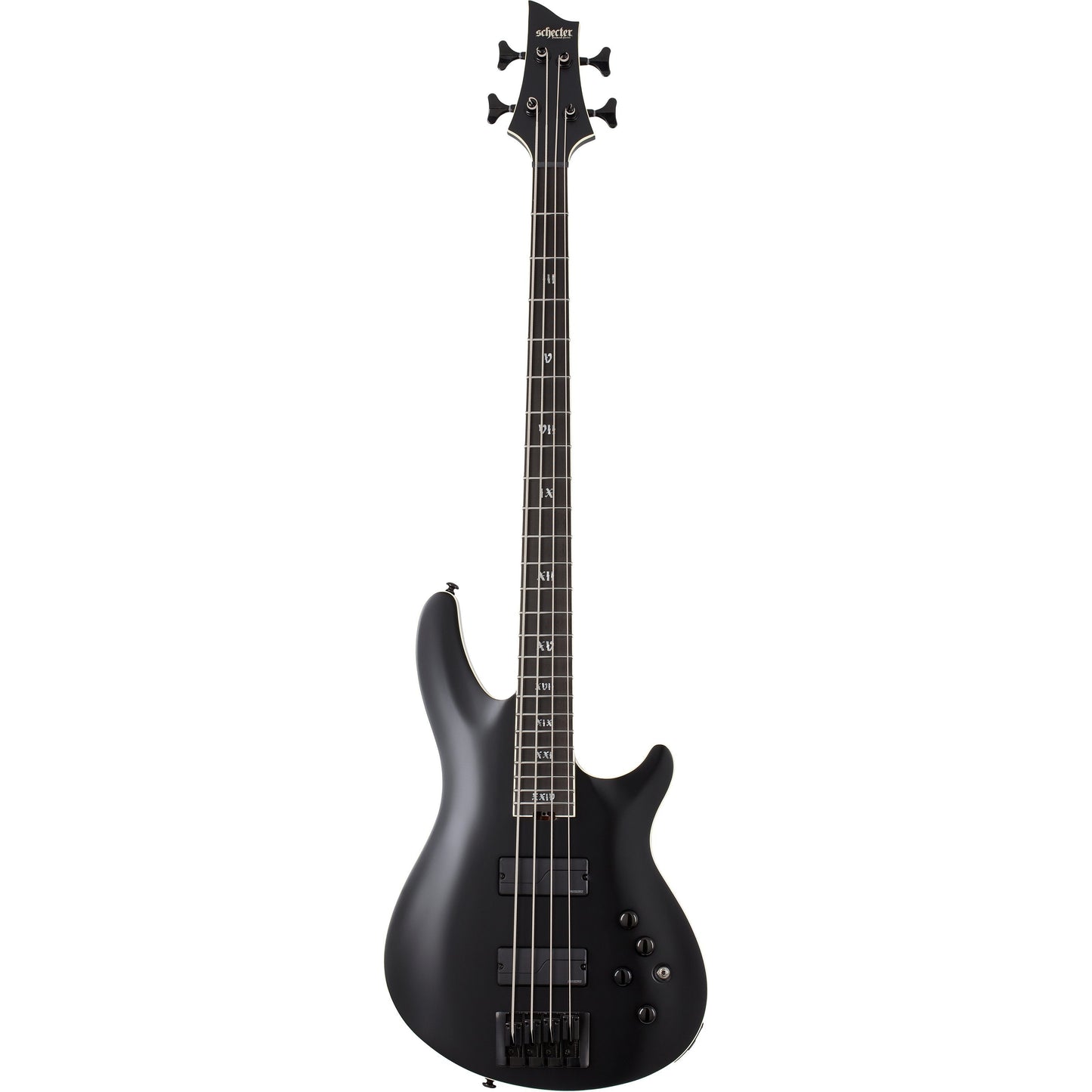 Schecter SLS Elite-4 Electric Bass, Evil Twin