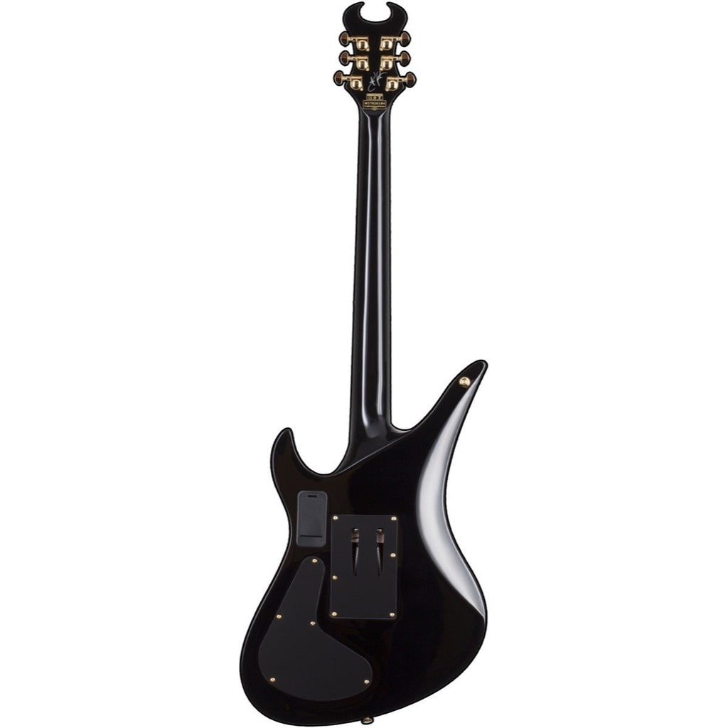 Schecter Synyster Custom S Electric Guitar, Black Gold Stripes