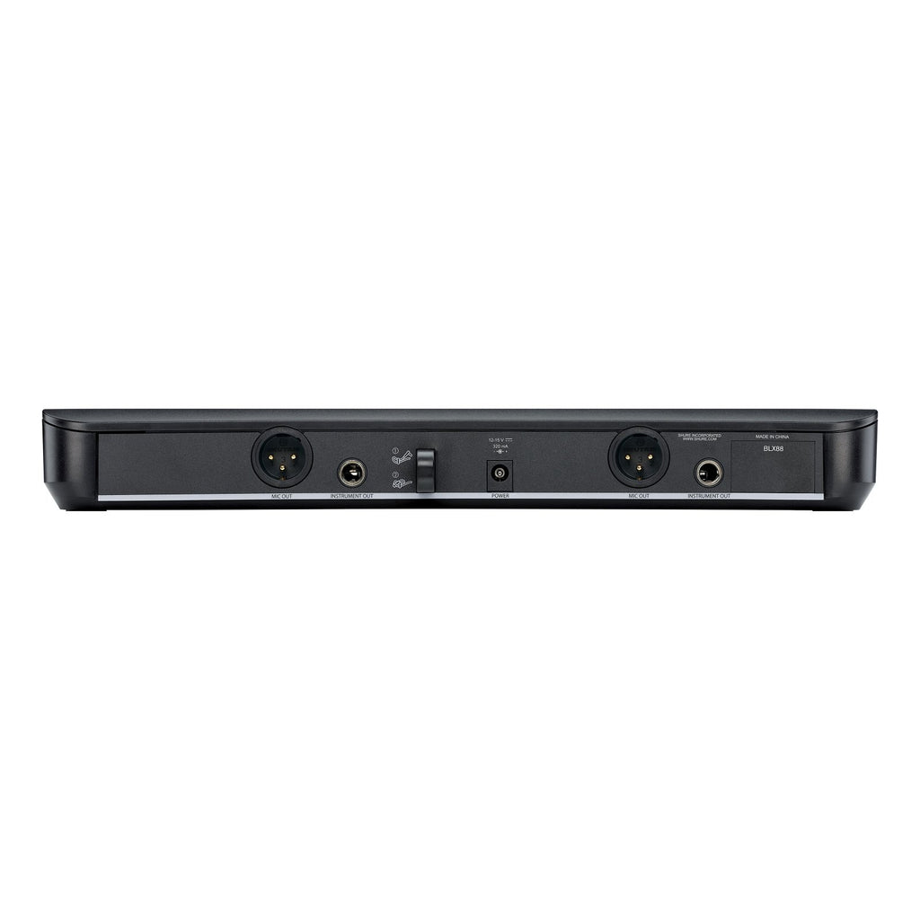 Shure BLX1288/P31 Combination Wireless PGA31 Headset and PG58 Handheld Microphone System, H9