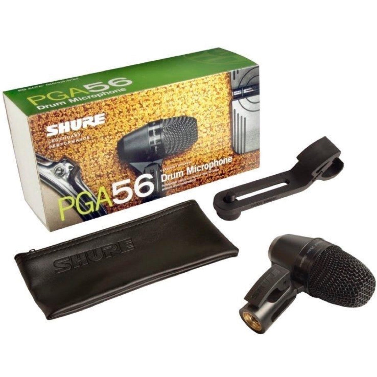 Shure PGA56 Dynamic Snare/Tom Instrument Microphone