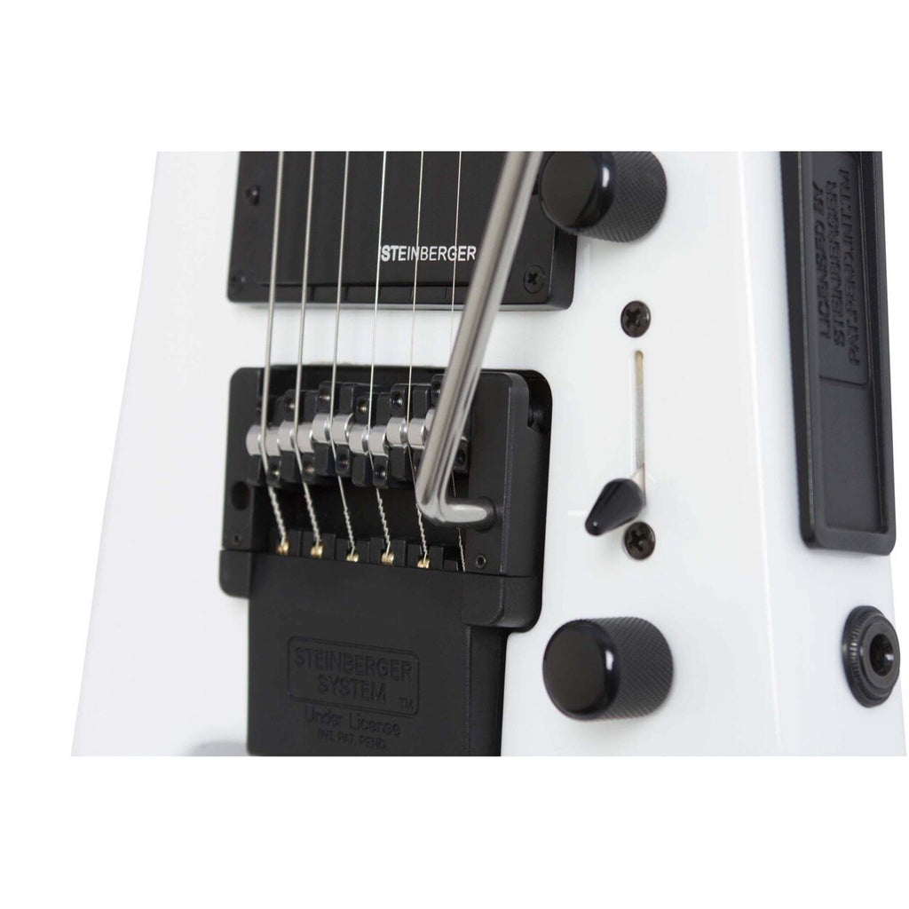 Steinberger Spirit GT Pro Deluxe Electric Guitar (with Bag), White