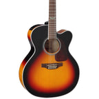 Takamine GJ72CE Jumbo Cutaway 1Brown Sunburst 2-String Acoustic-Electric Guitar