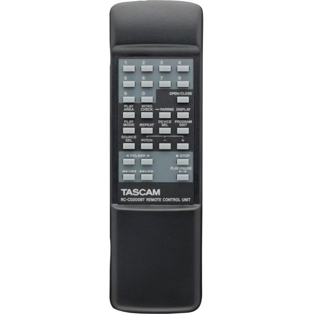 Tascam CD-200BT Professional CD Player with Bluetooth