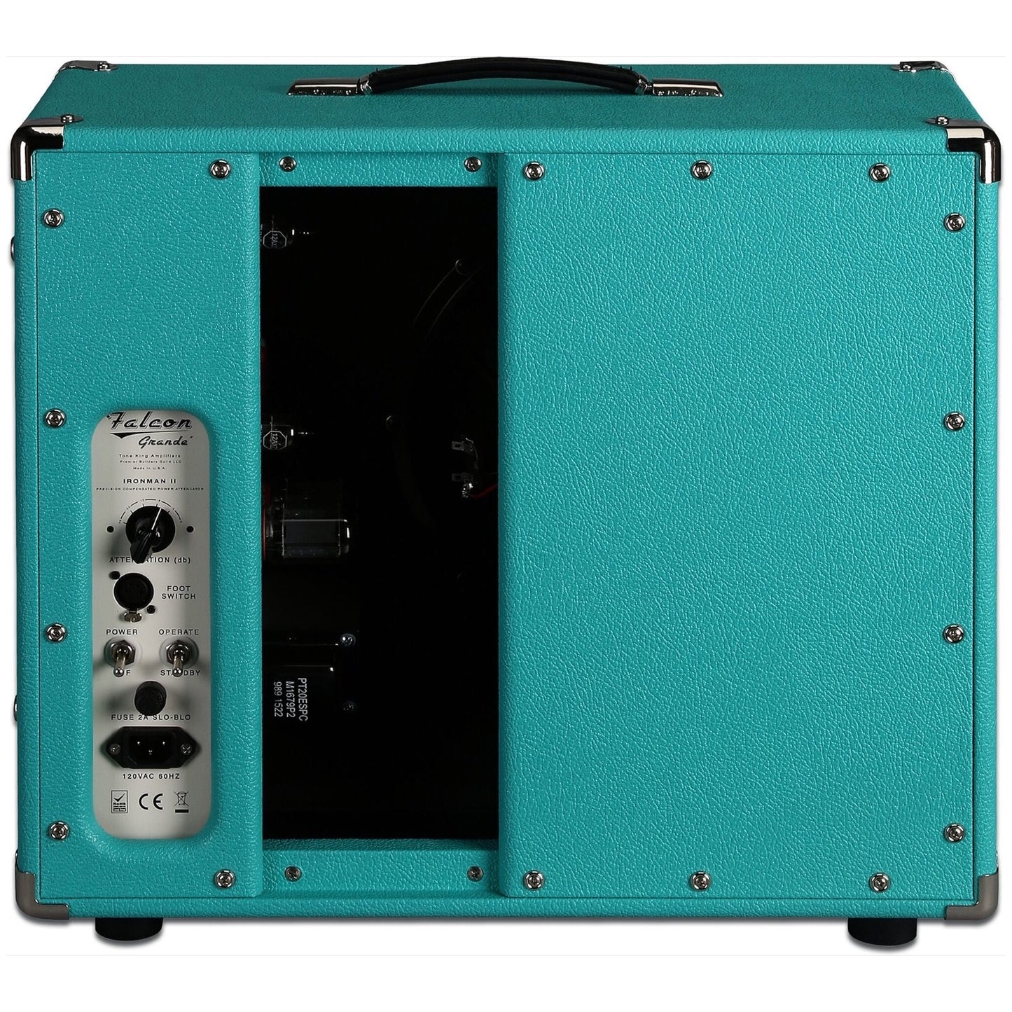 Tone King Falcon Grande Combo (20 watts, 1x12 Inch), Turquoise, 20 Watts