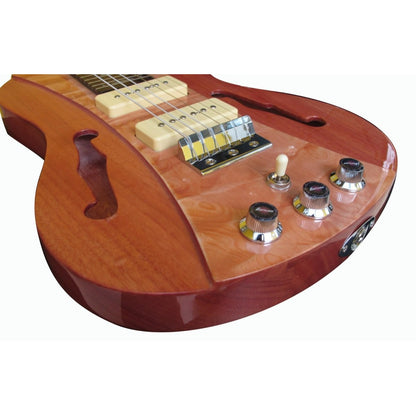 Vorson FLSL-220 Pro Lap Steel Guitar with F-Holes, Natural
