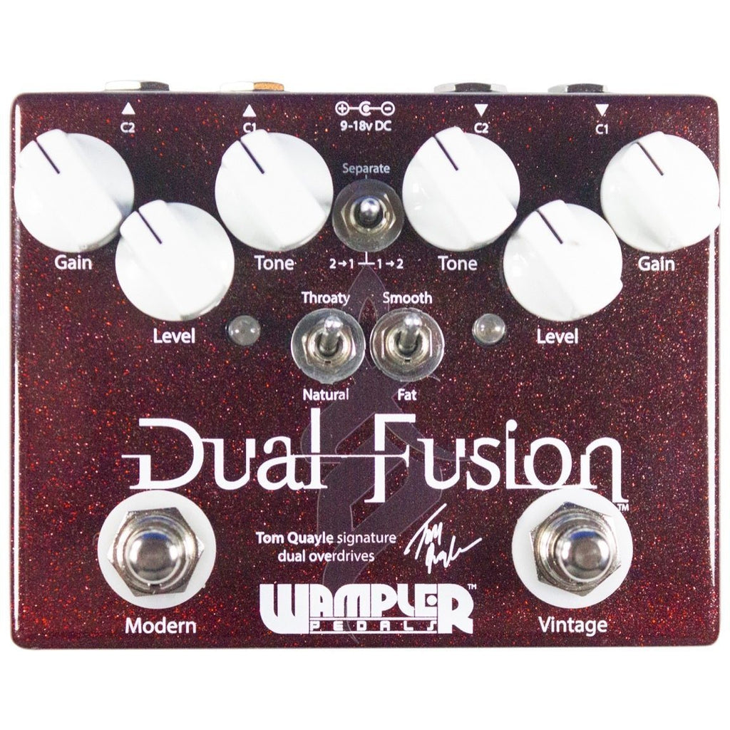 Wampler Dual Fusion Tom Quayle Signature Overdrive Pedal