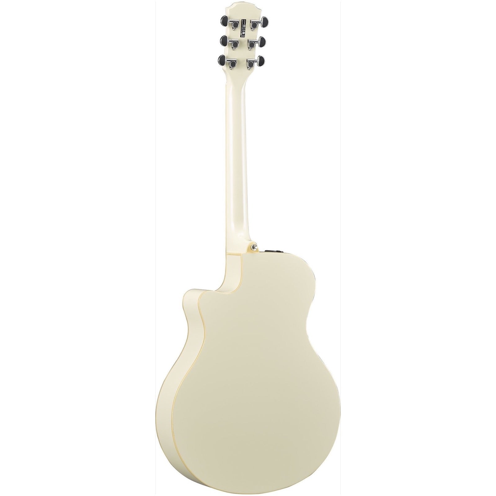 Yamaha APX-600 Acoustic-Electric Guitar, Vintage White