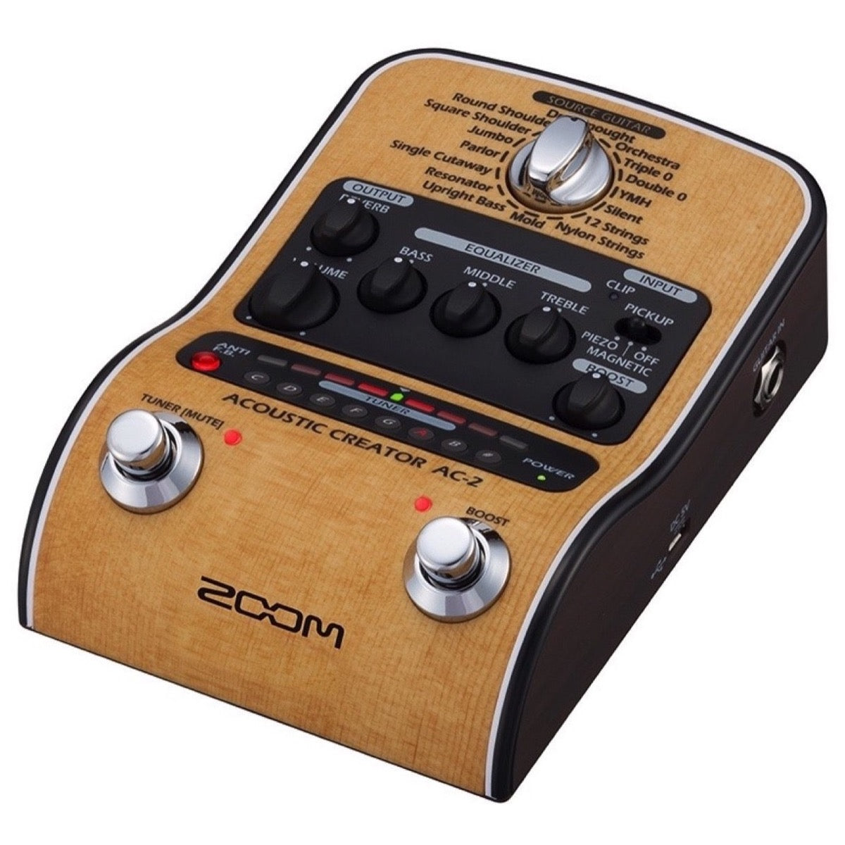 Zoom AC-2 Acoustic Creator Enhanced Direct Box