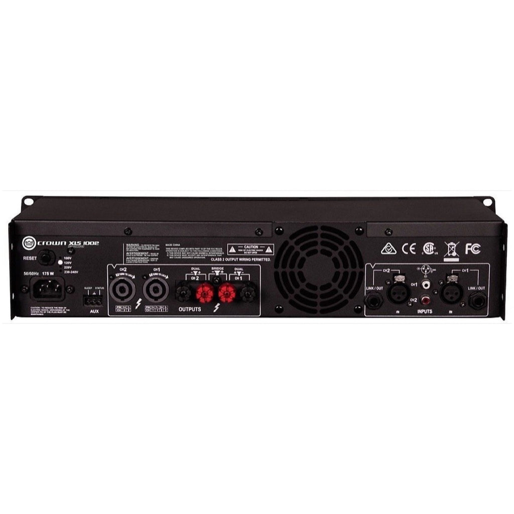 Crown XLS 1002 DriveCore 2 Power Amplifier