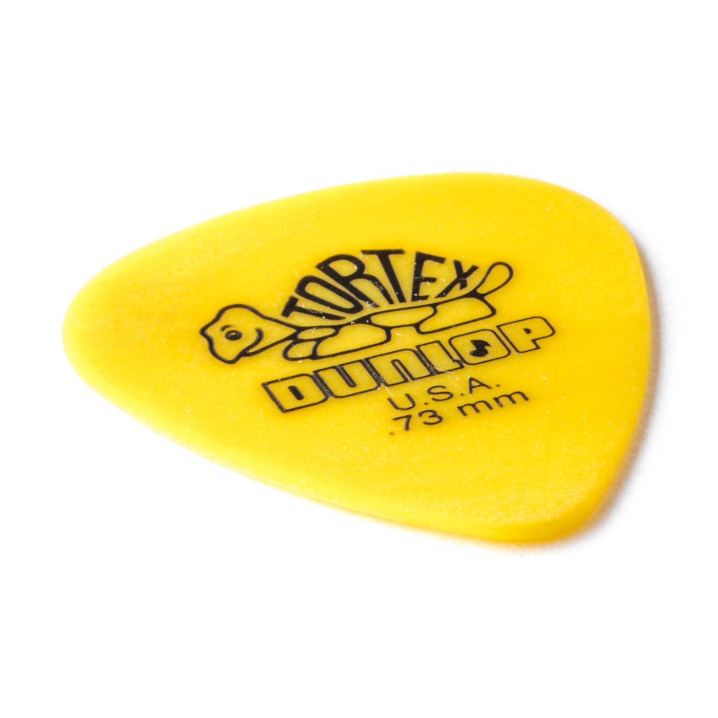 Dunlop Tortex Standard Picks (72-Pack), Yellow, .73mm