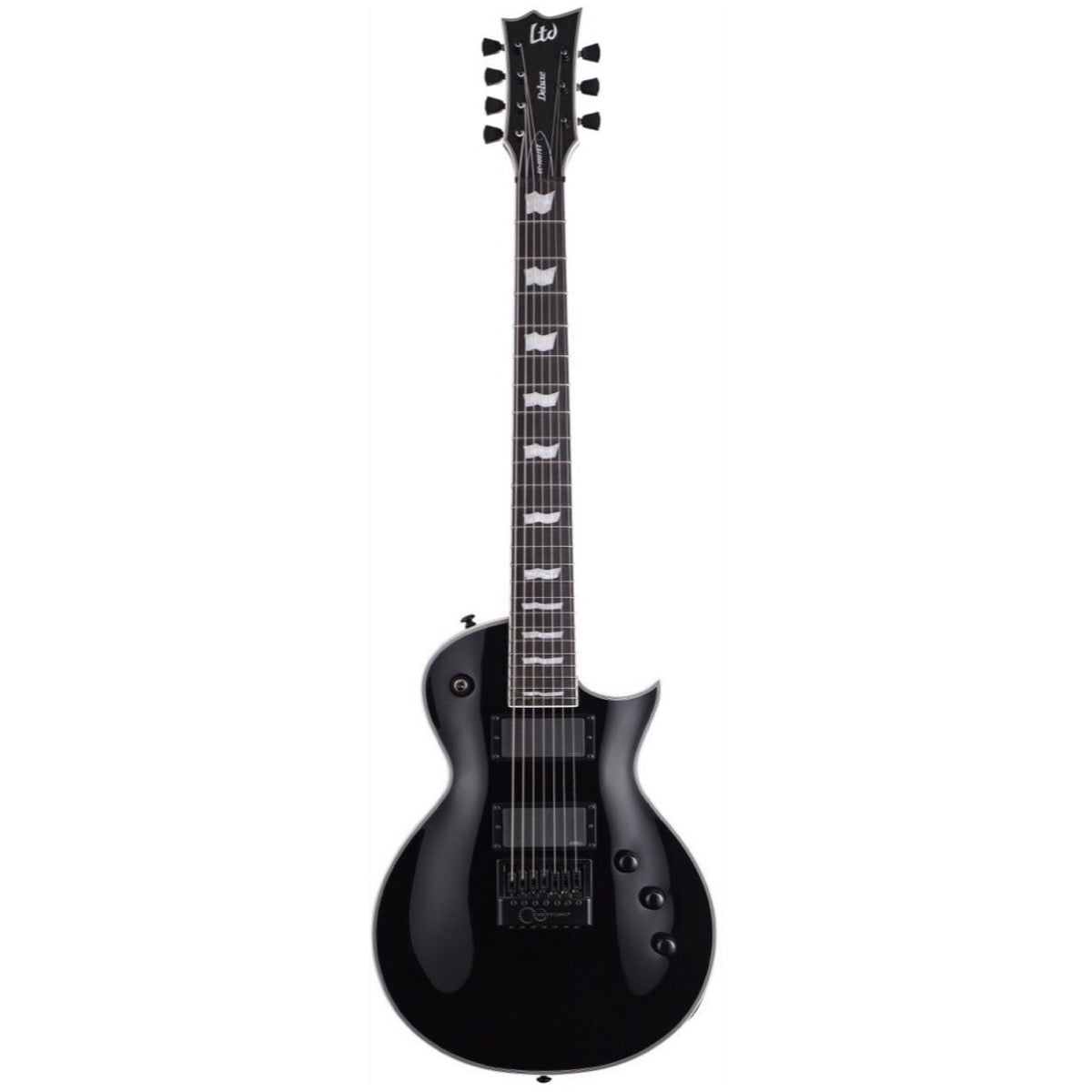 ESP LTD Eclipse EC-1007 EverTune Electric Guitar, 7-String, Black