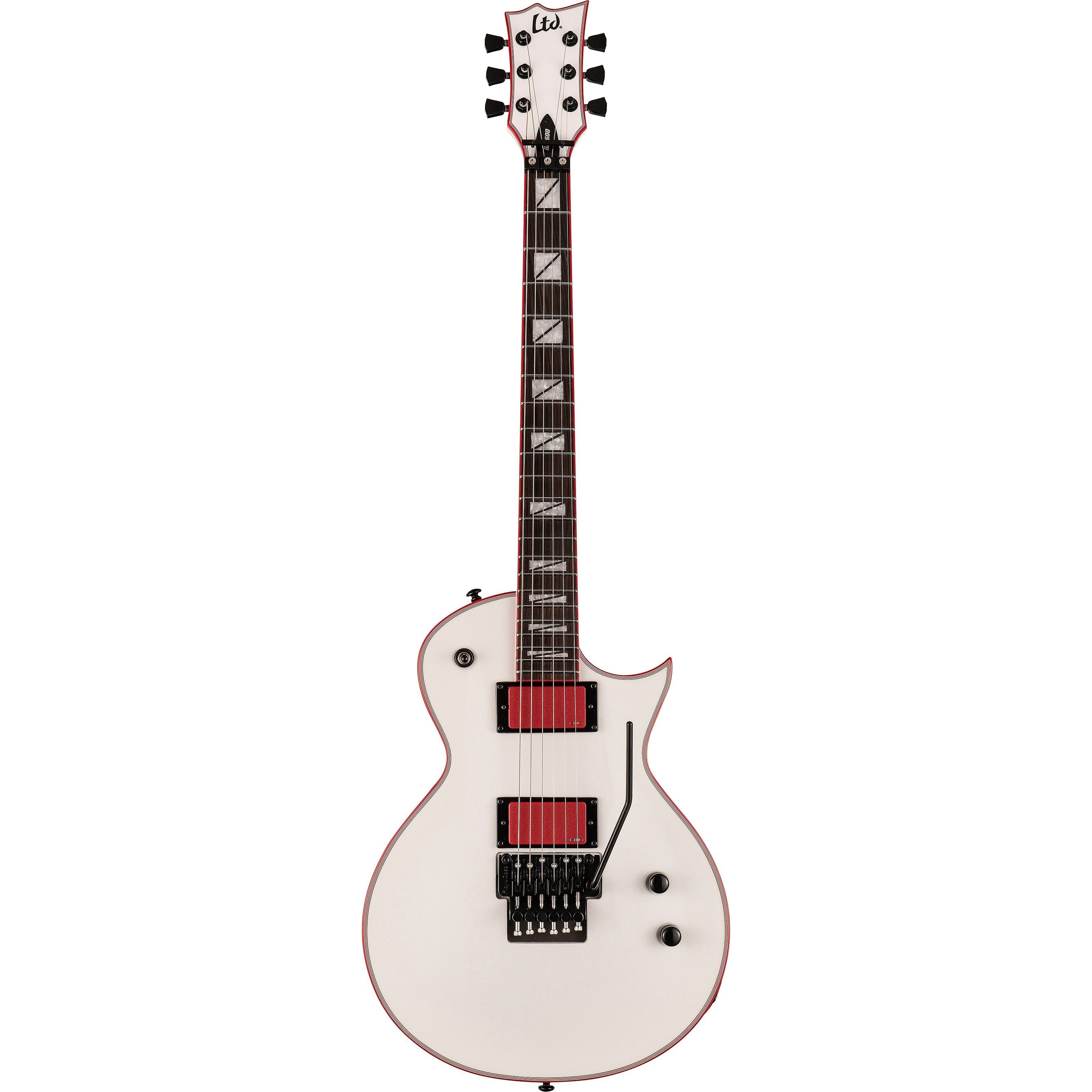 ESP LTD Gary Holt GH-600 Electric Guitar (with Case), Snow White