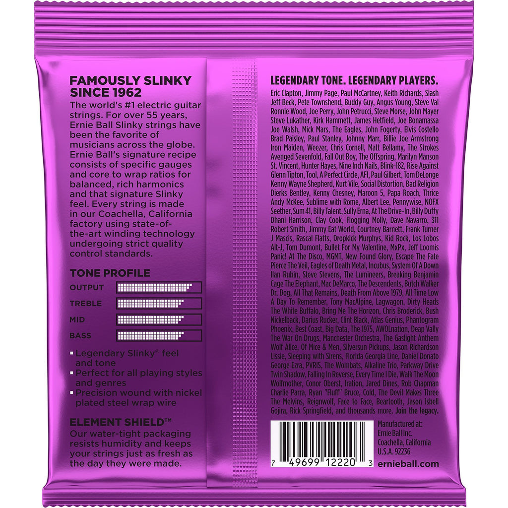 Ernie Ball Power Slinky Nickel Wound Electric Guitar Strings - 11-48 Gauge, 3220, 3-Pack, 17838