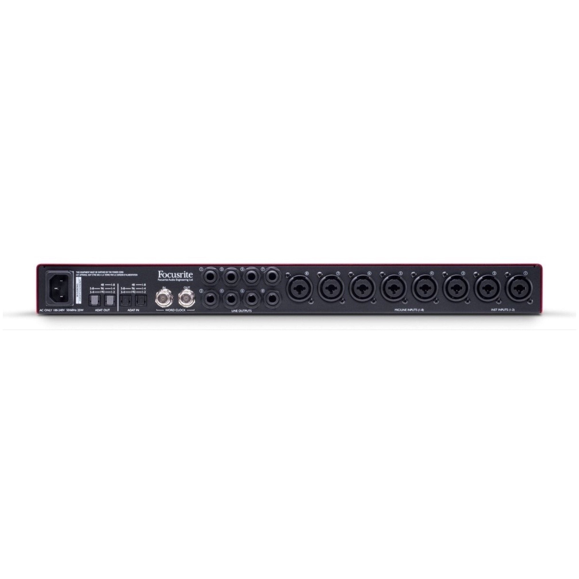 Focusrite Scarlett OctoPre Dynamic Microphone Preamplifier