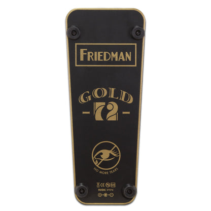 Friedman No More Tears Gold 72 Wah Pedal