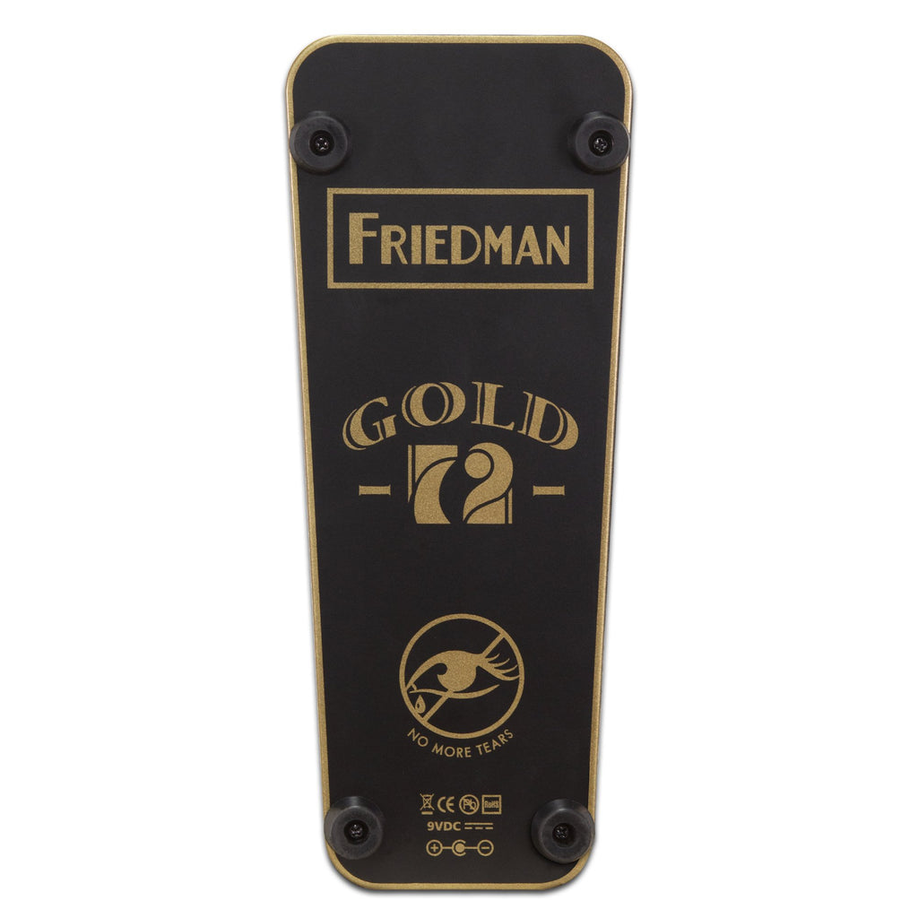 Friedman No More Tears Gold 72 Wah Pedal