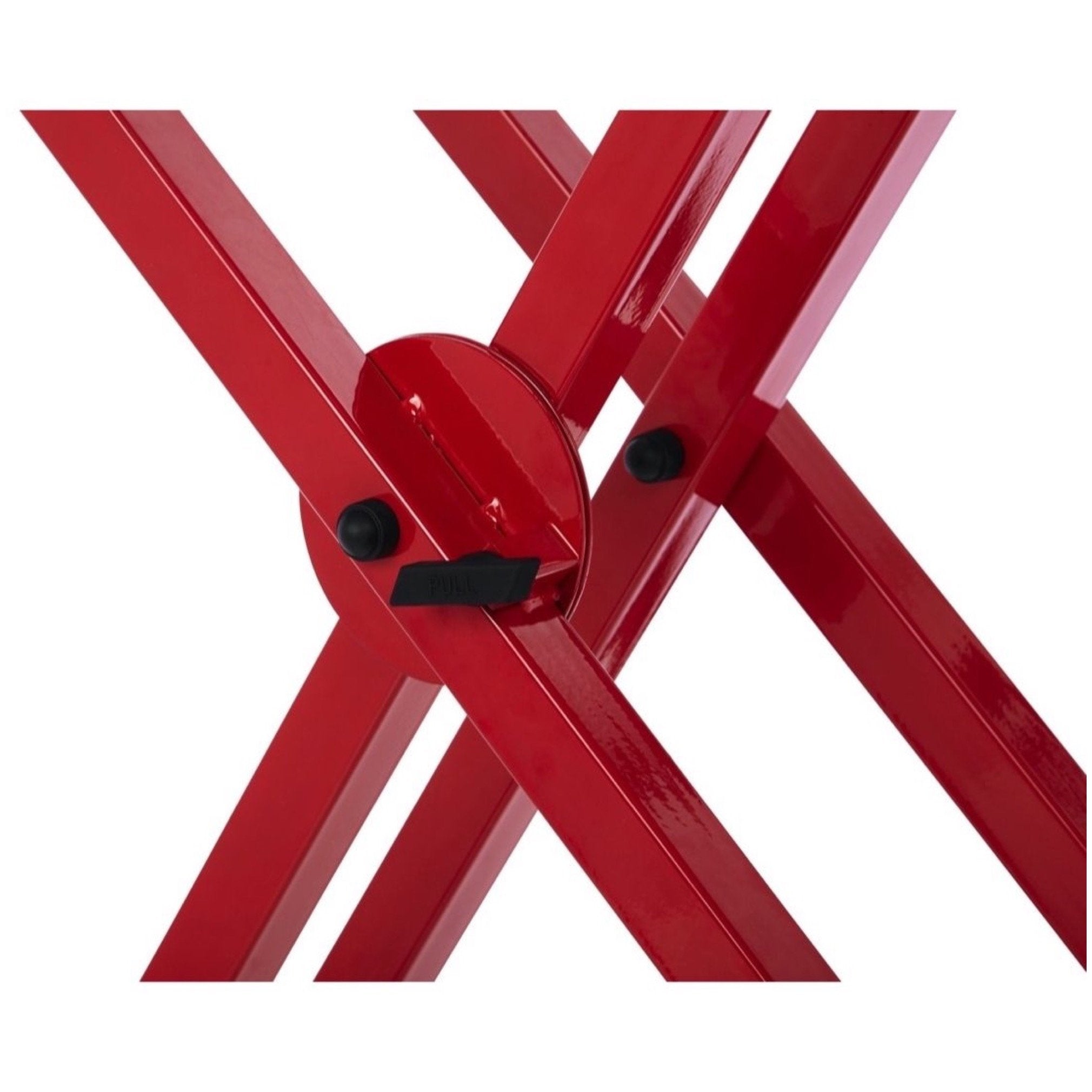 Gator Frameworks 2-Tier X-Style Keyboard Stand, Red