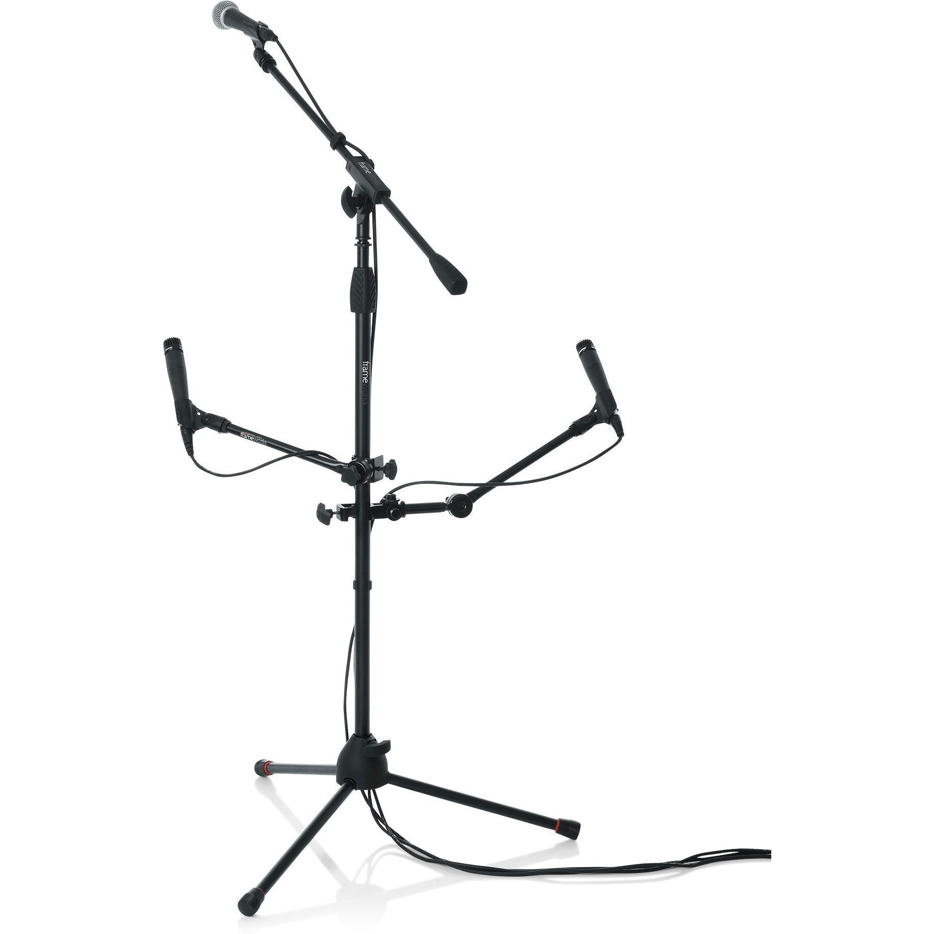 Gator Frameworks GFW-MIC-CLMPBM9 Clamp On Mini Boom