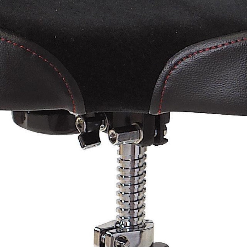 Gibraltar 9608MB Motorcycle-Top Double-Braced Drum Throne, with Back Rest