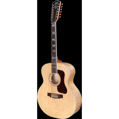 Guild F-512E Jumbo Maple Acoustic-Electric Guitar, 12-String (with Case)