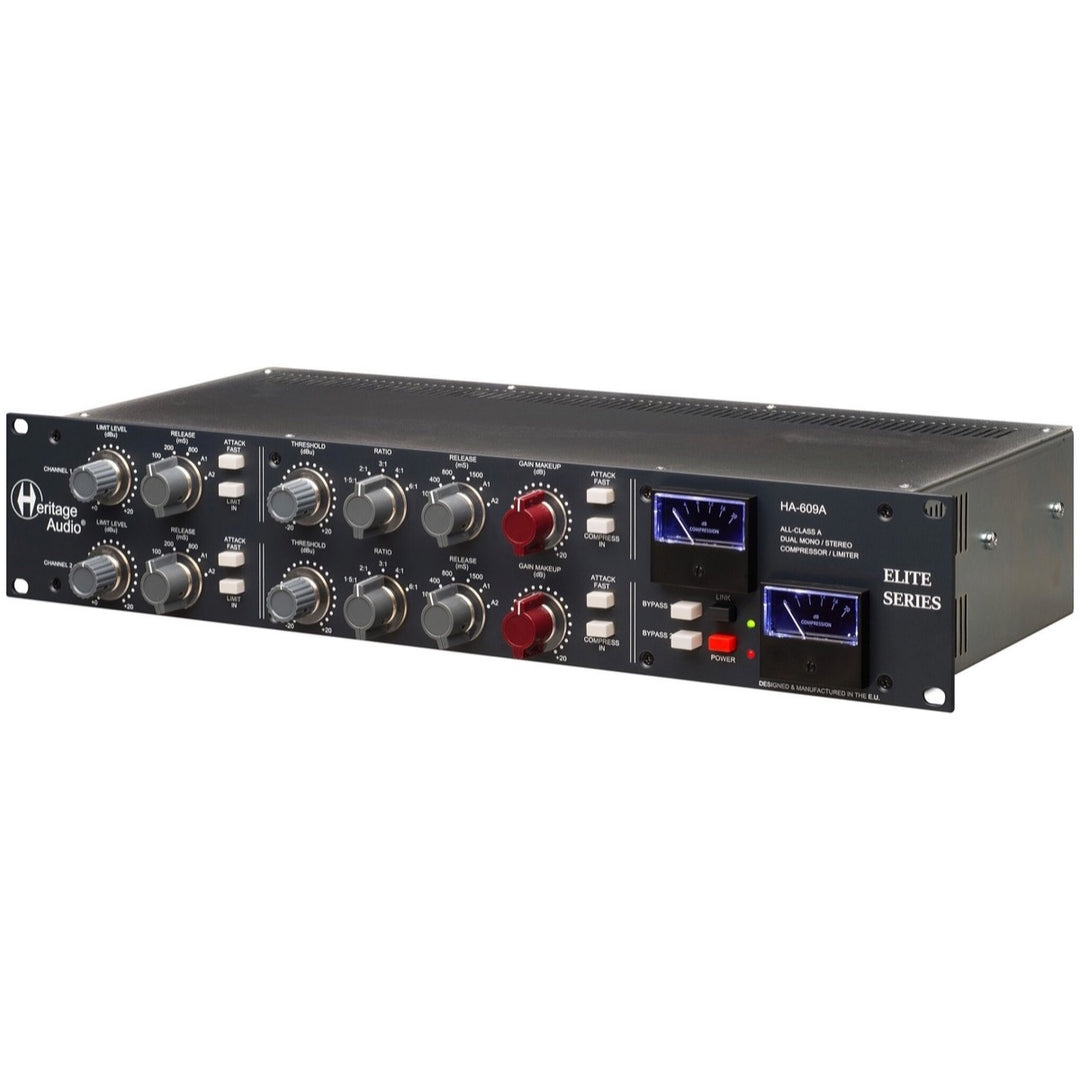 Heritage Audio HA-609A Dual Mono Stereo Compressor