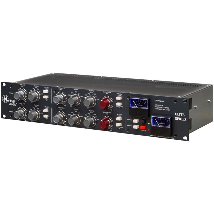Heritage Audio HA-609A Dual Mono Stereo Compressor