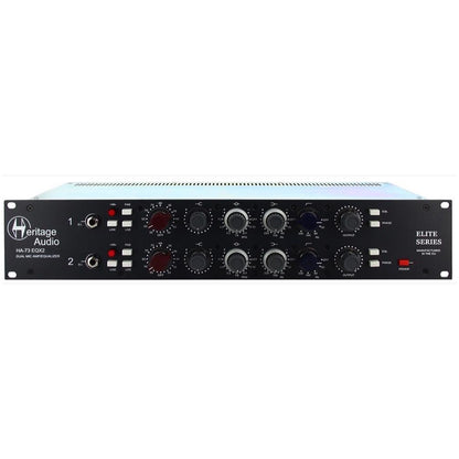 Heritage Audio HA73EQX2 Elite Series 2-Channel Microphone Preamplifier with Equalizer