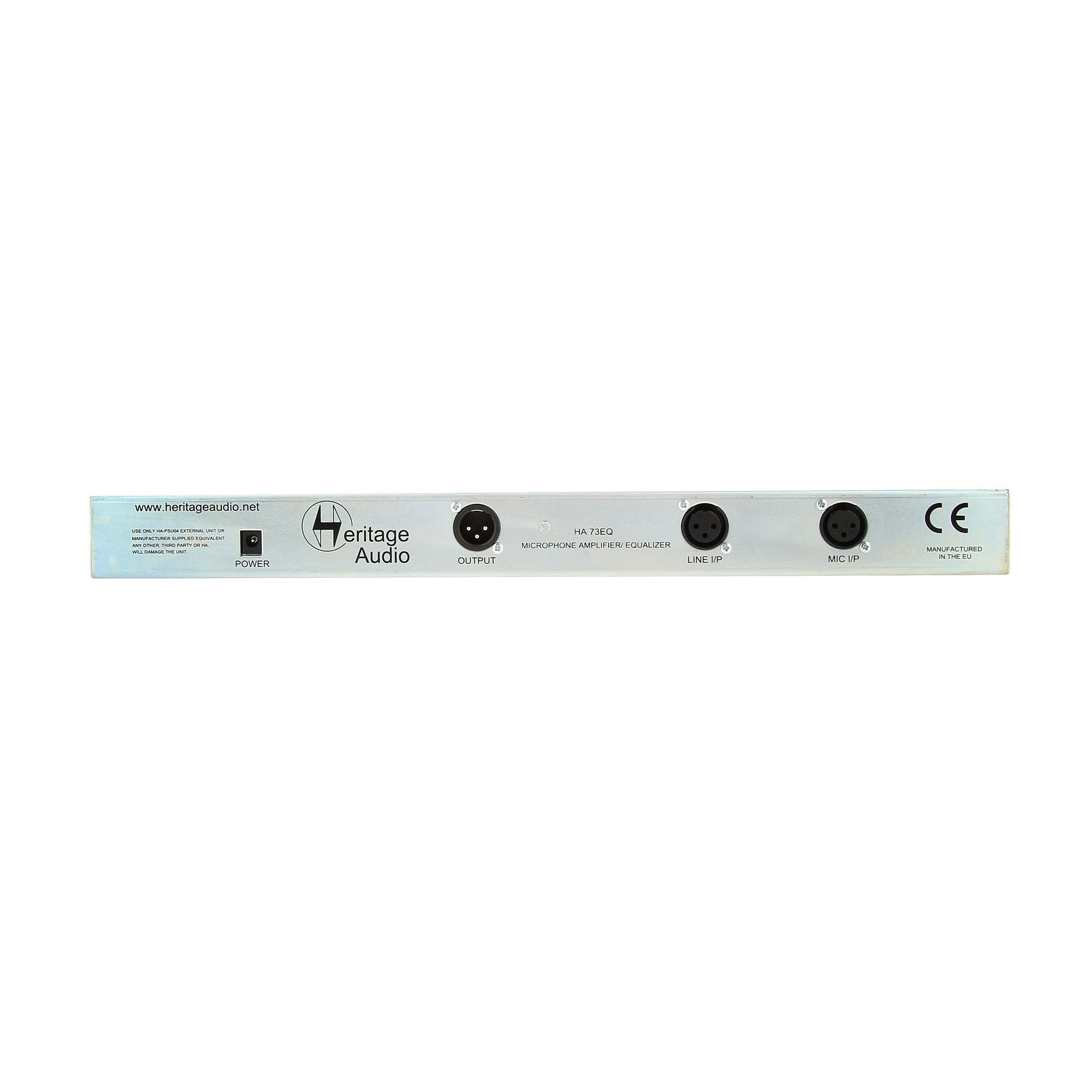 Heritage Audio HA73EQ Elite Series Microphone Preamplifier with Equalizer