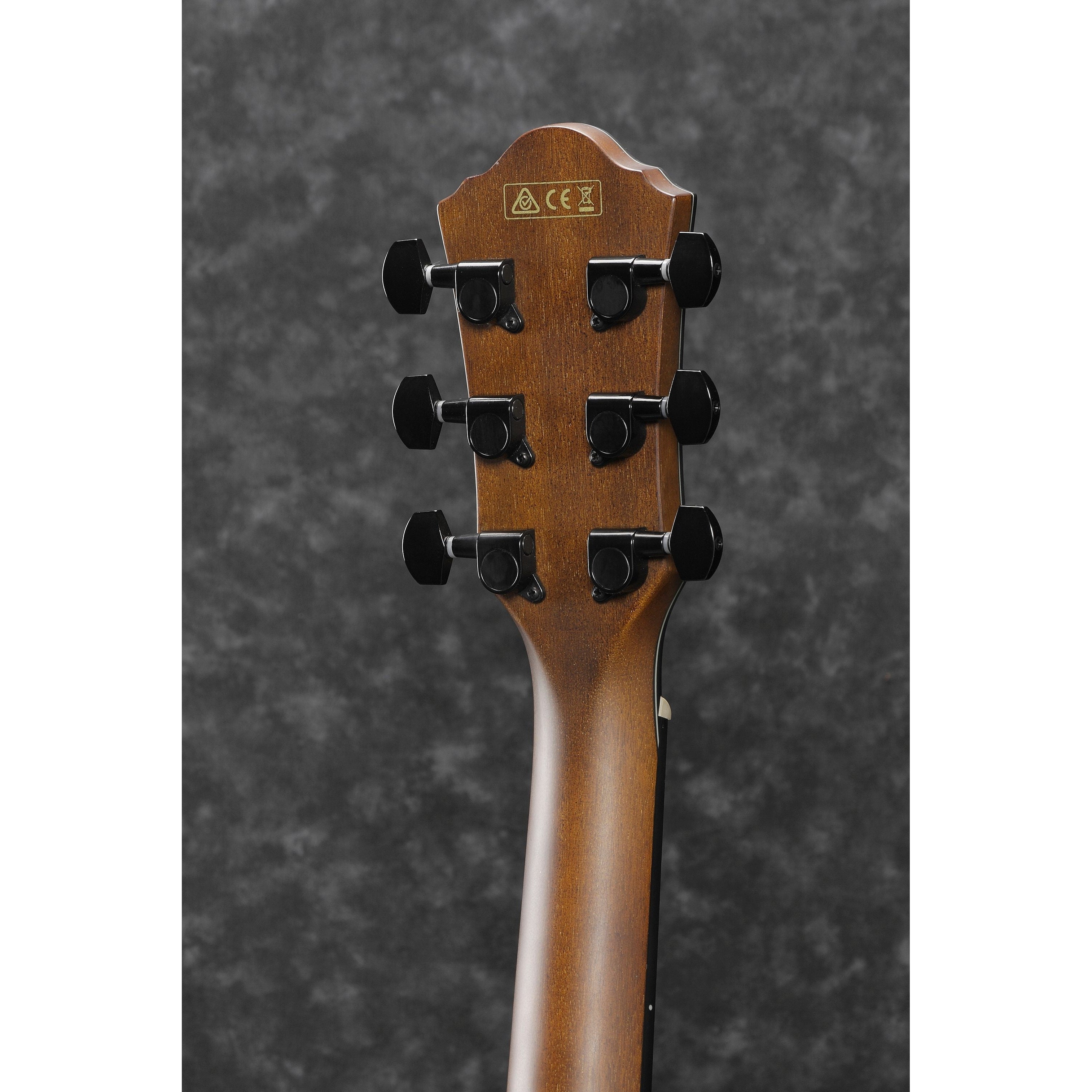 Ibanez AEWC32 Acoustic-Electric Guitar, Amber Sunset