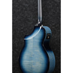 Ibanez AEWC400 Acoustic-Electric Guitar, Indigo Blue Burst