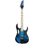 Ibanez JEM77P Electric Guitar (with Gig Bag), Blue Floral Pattern