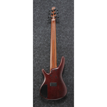 Ibanez SR506E Electric Bass, 6-String, Brown Mahogany