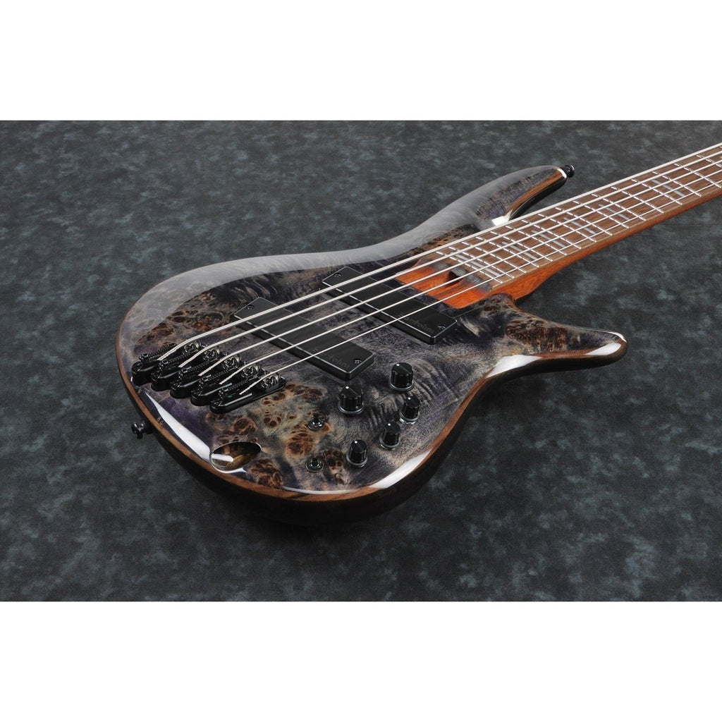 Ibanez SRMS805 Bass Workshop Deep Twilight Multi-Scale 5-String Electric Bass