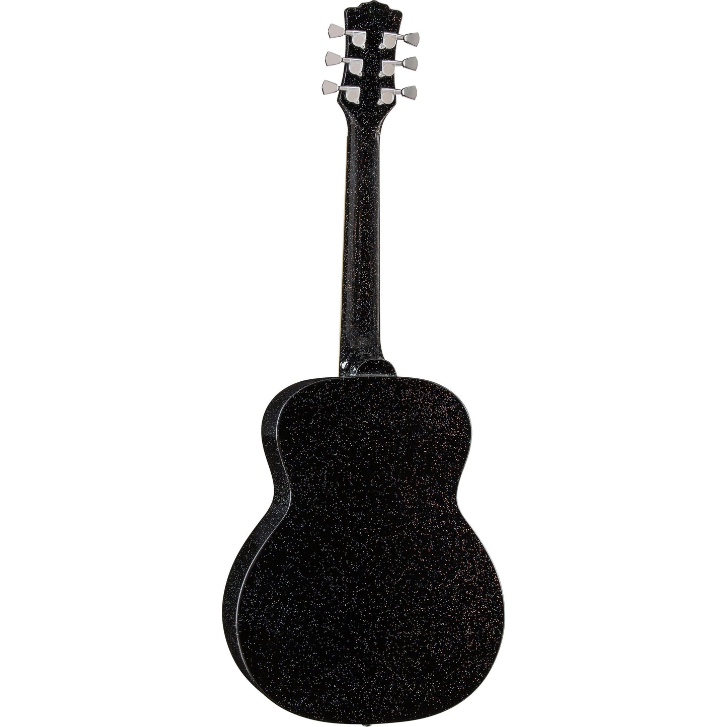 Luna Aurora Borealis 3/4-Size Acoustic Guitar, Black