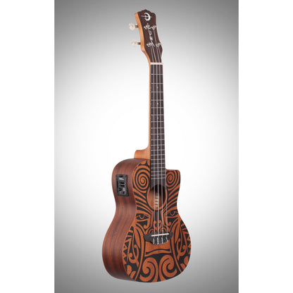 Luna Tribal Mahogany Concert Acoustic-Electric Ukulele (with Preamp)