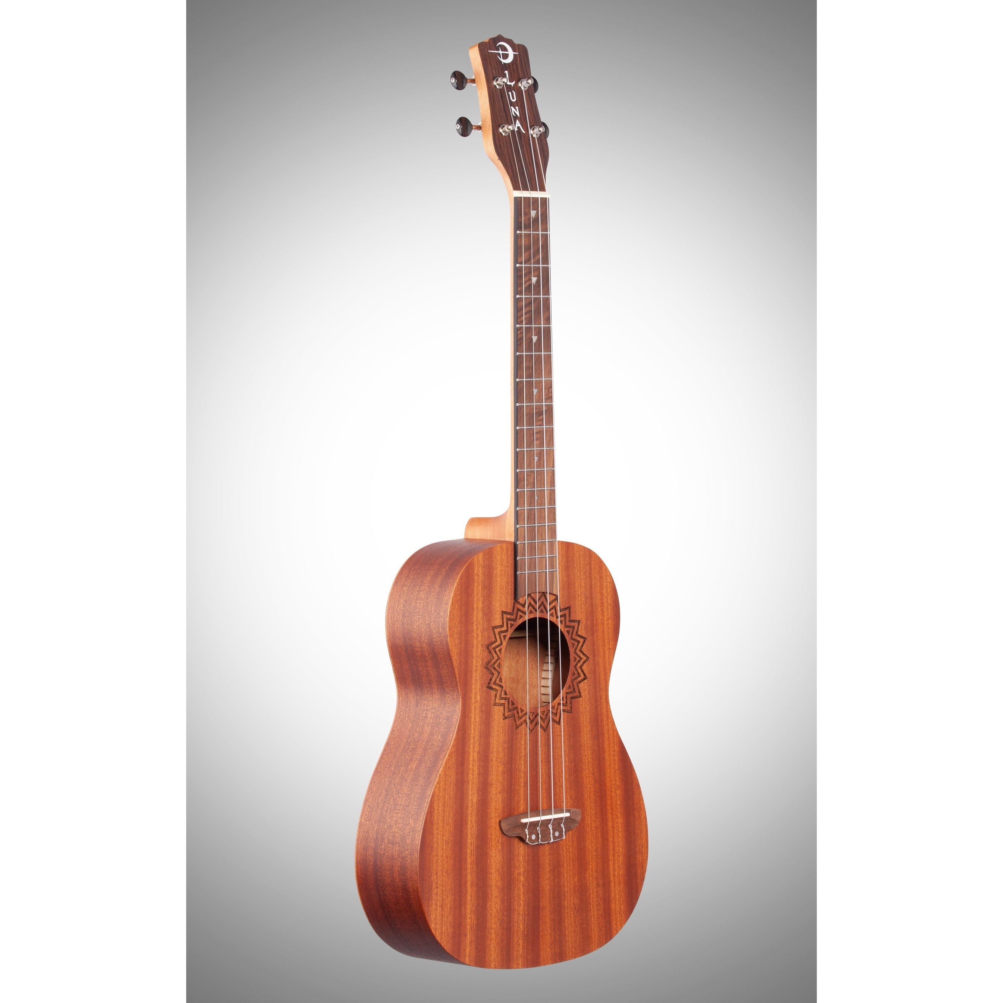 Luna Vintage Mahogany Baritone Ukulele