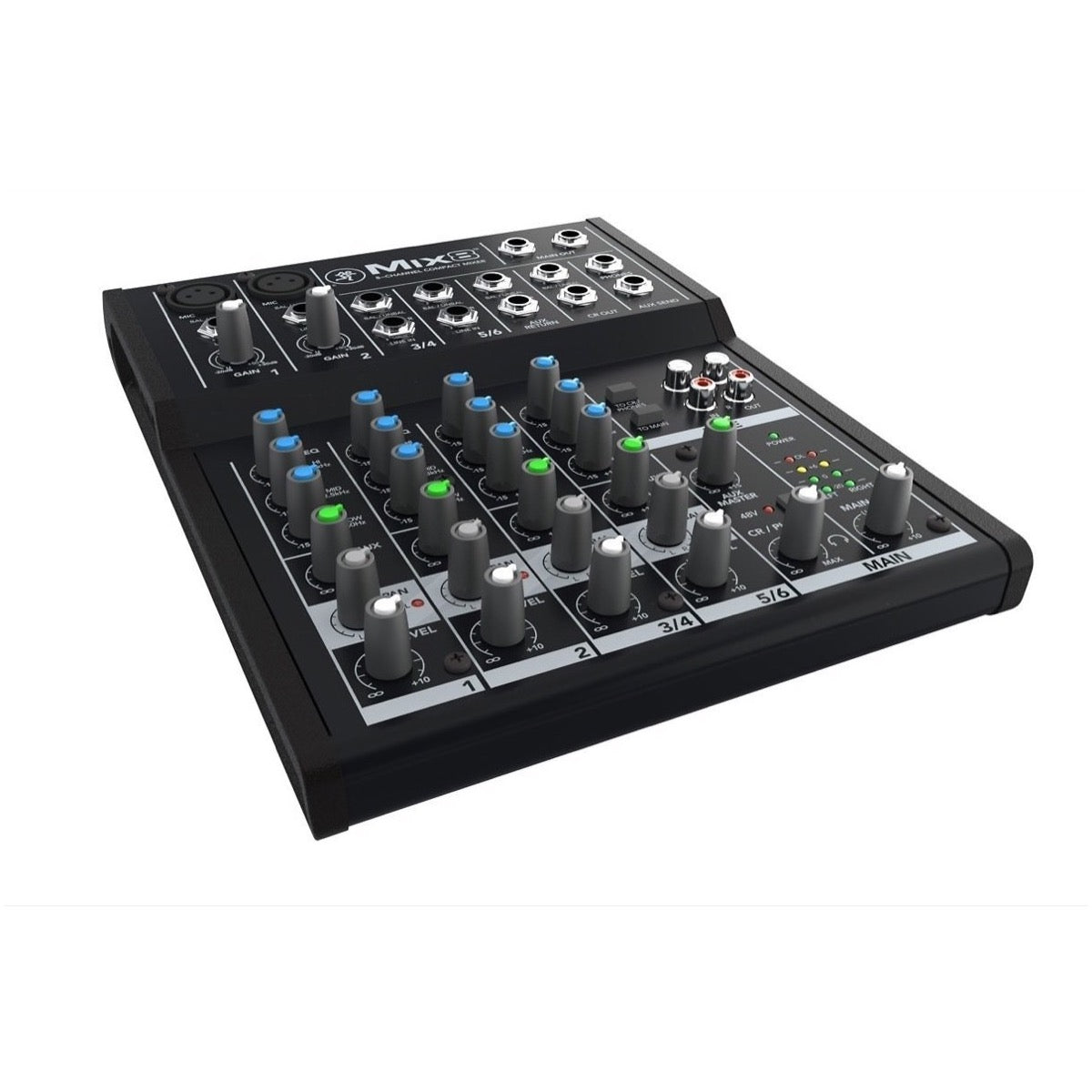 Mackie Mix8 Compact Mixer, 8-Channel