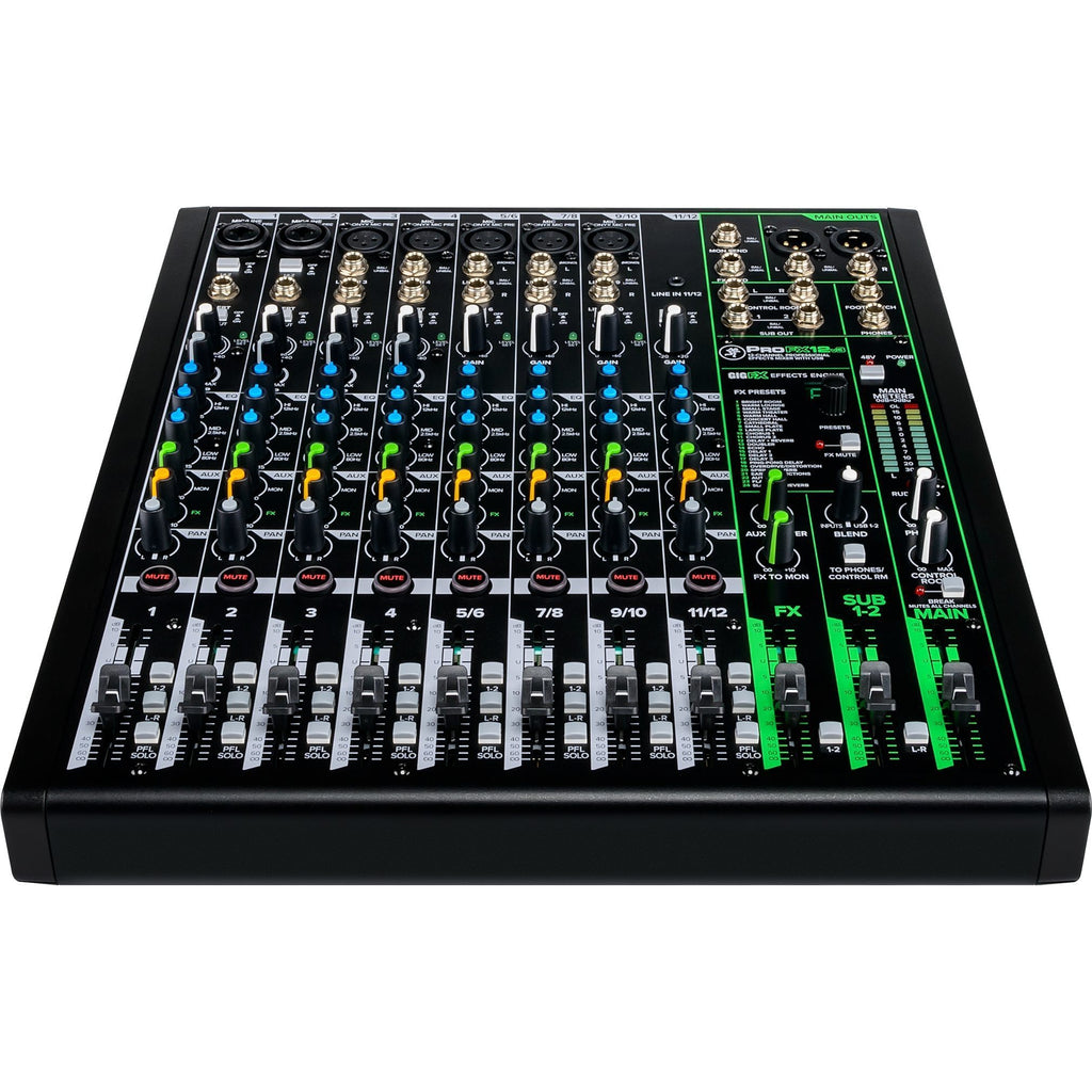 Mackie ProFX12v3 Professional USB Mixer, 12-Channel