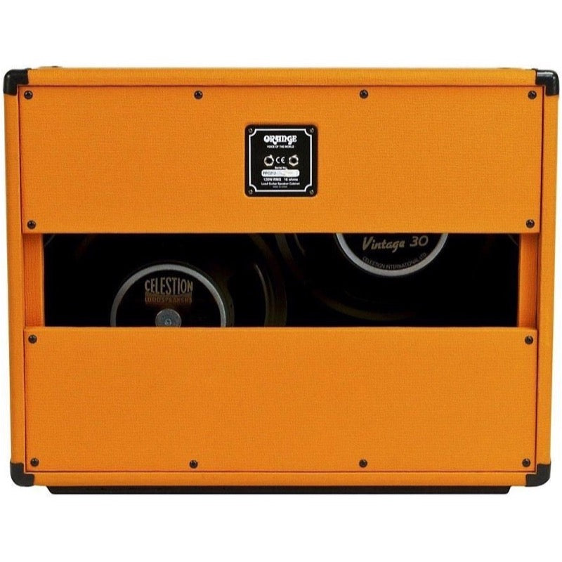 Orange PPC212-OB Guitar Speaker Cabinet (120 Watts, 2x12 Inch), Orange