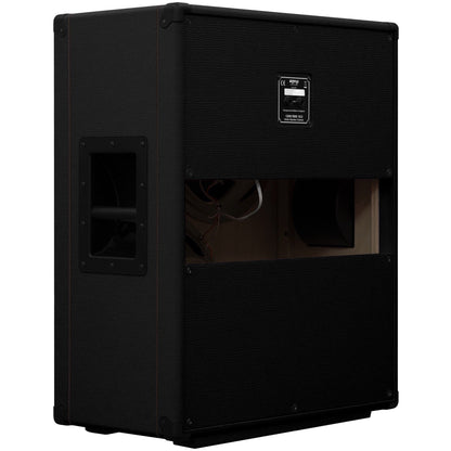 Orange PPC212V Guitar Speaker Cabinet (2x12 Inch, 120 Watts), Black, 16 Ohms