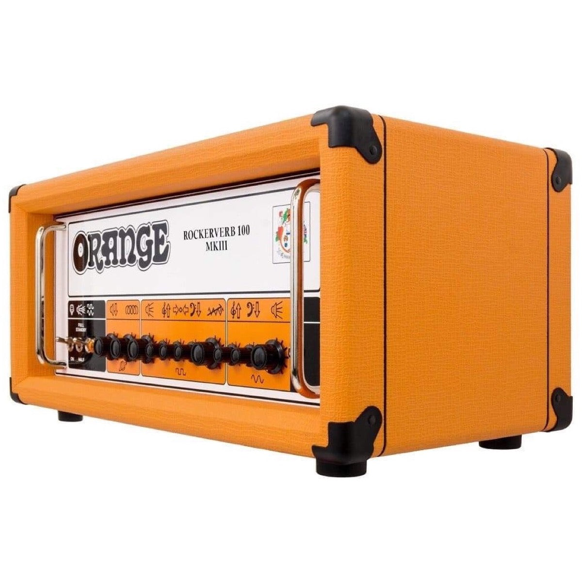 Orange Rockerverb MkIII Guitar Amplifier Head (100 Watts), Orange