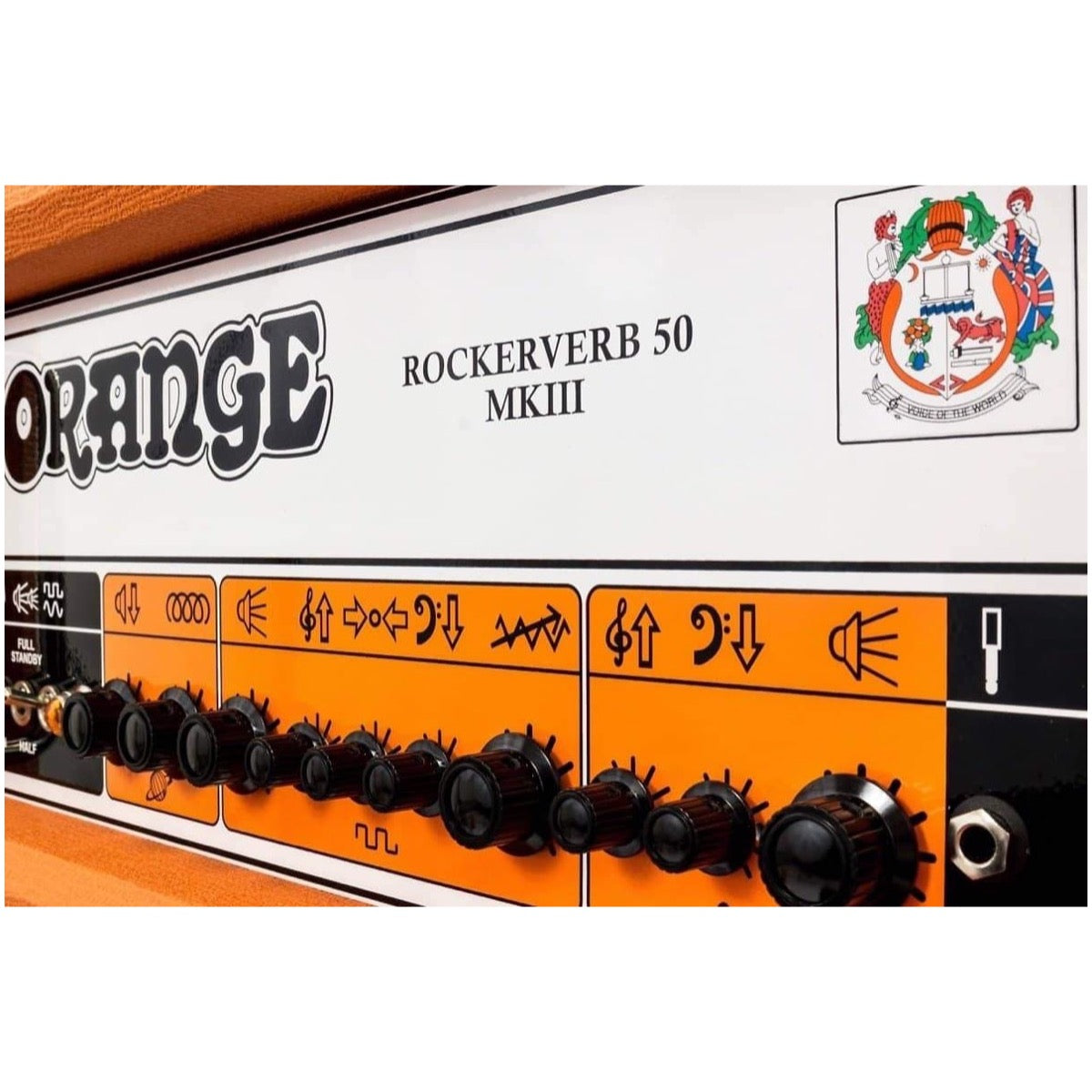 Orange Rockerverb MkIII Guitar Amplifier Head (50 Watts), Orange