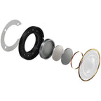 Pioneer DJ HDJ-X5 DJ Headphones, Silver