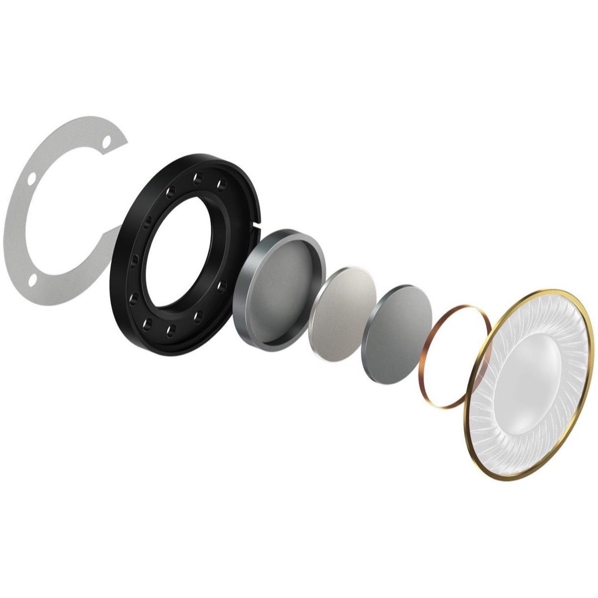 Pioneer DJ HDJ-X5 DJ Headphones, Silver