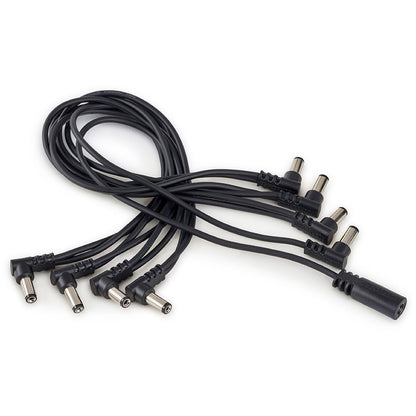 RockBoard Flat Daisy Chain Cable, 8 Outputs, Angled