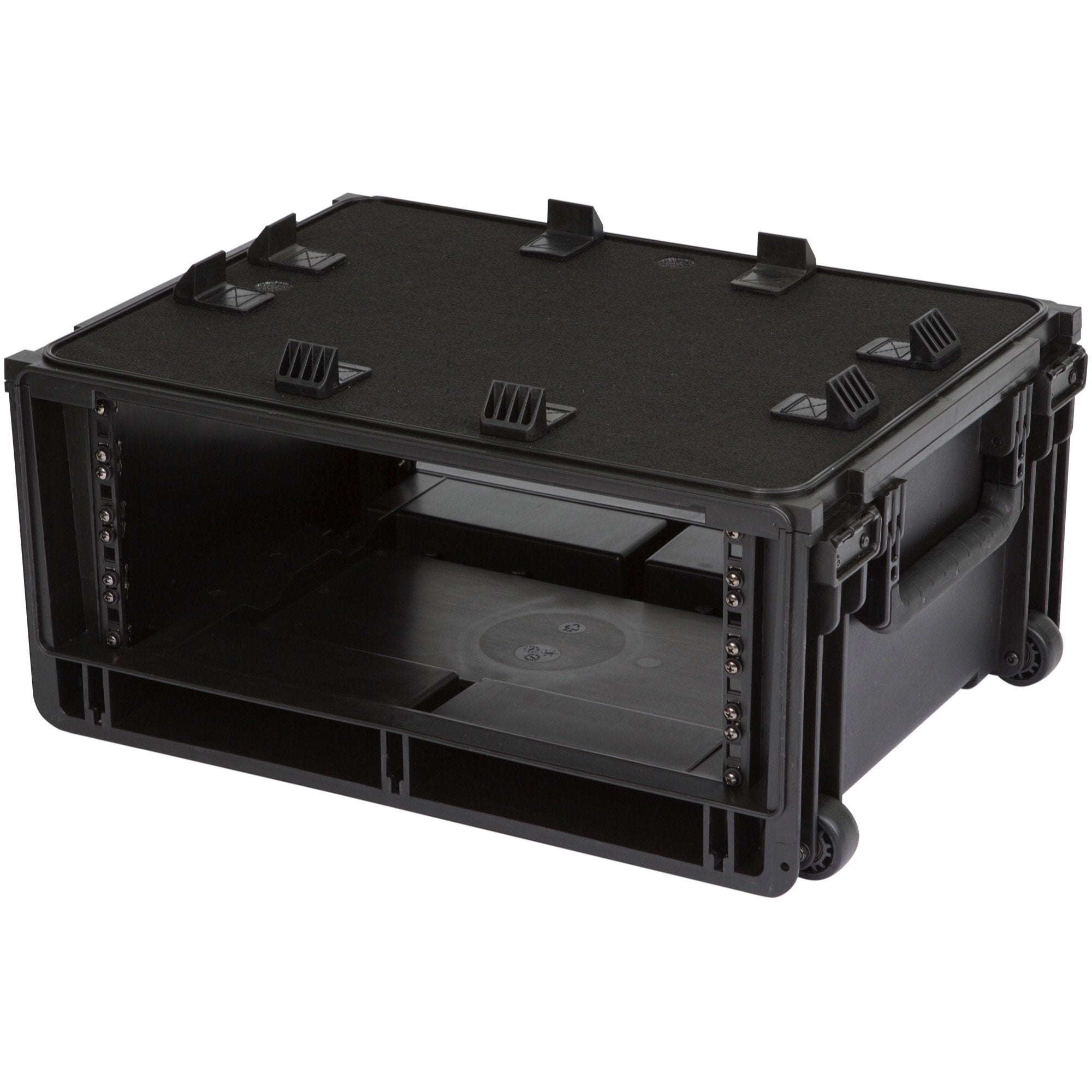 SKB 1SKB-iSF4U Molded 4U Studio Flyer Rack Case