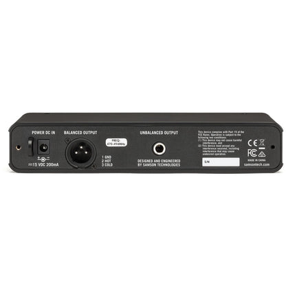 Samson Concert 88x Wireless Headset Microphone System, Channel D