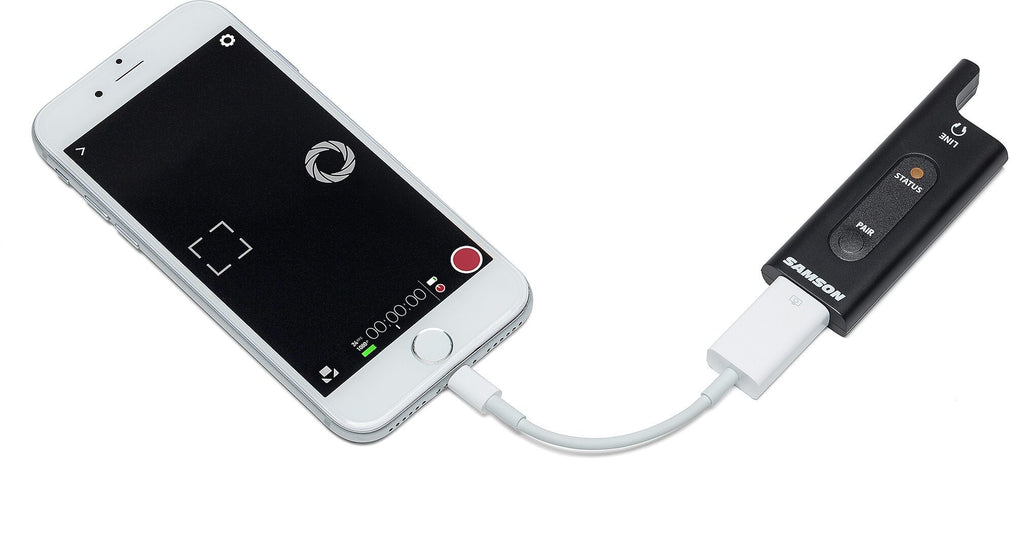 Samson XPD2B LM8 USB Digital Wireless Lavalier Microphone System